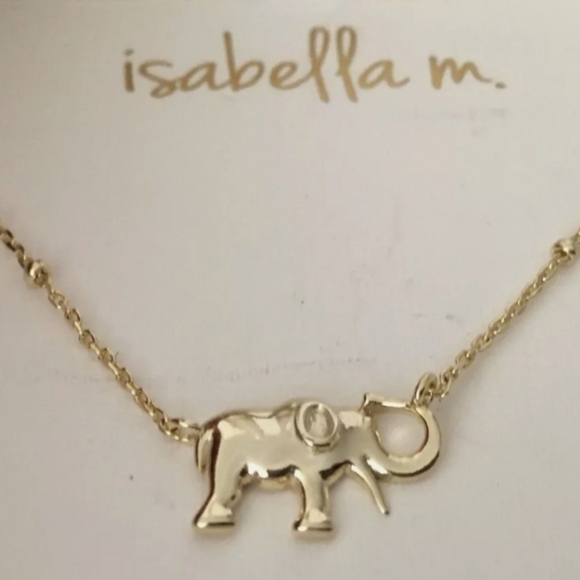 ISABELLA M. Boston ITALY Sterling Silver Elephant - Picture 1 of 4